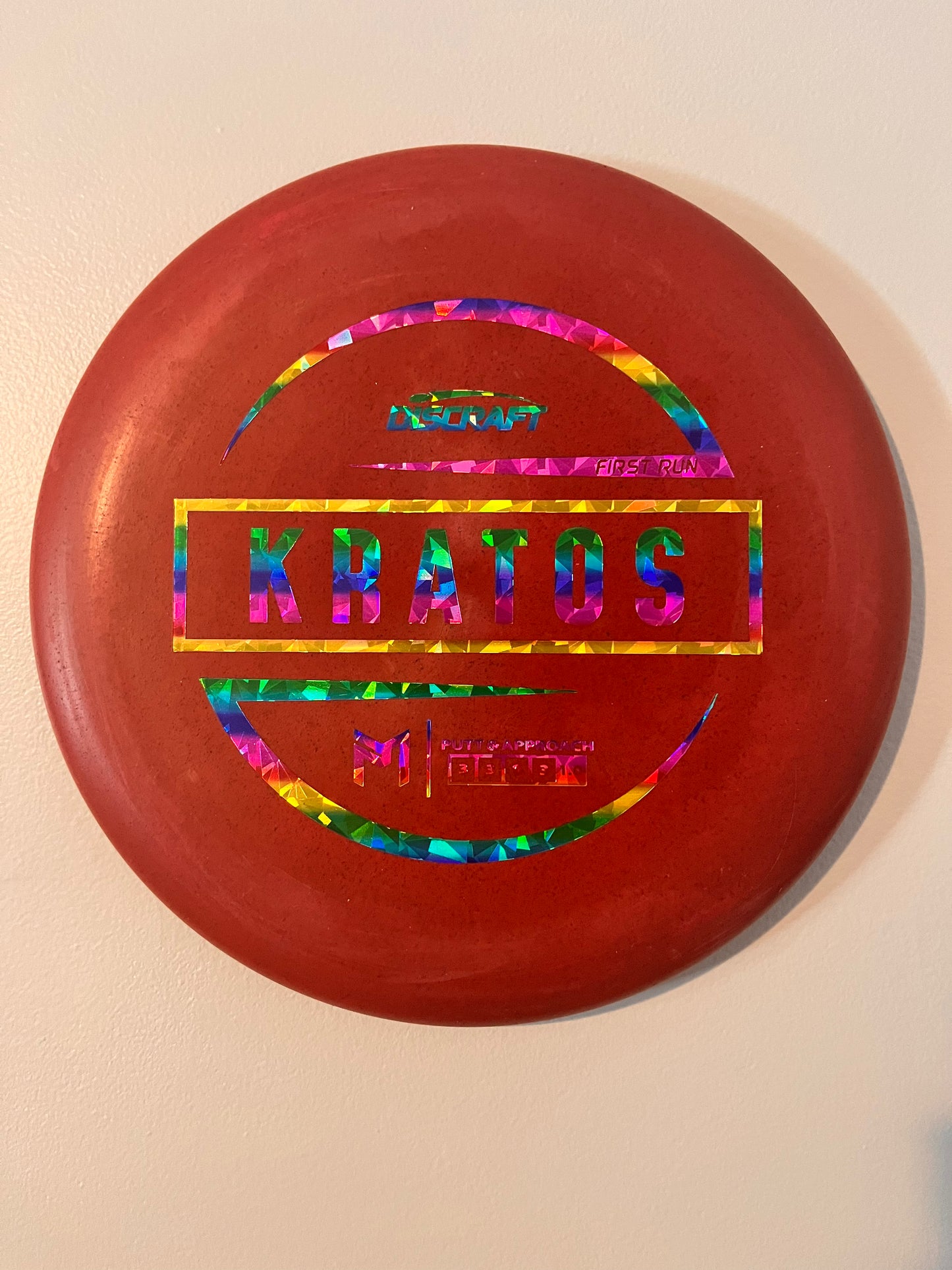 Kratos - First Run - Paul McBeth Line