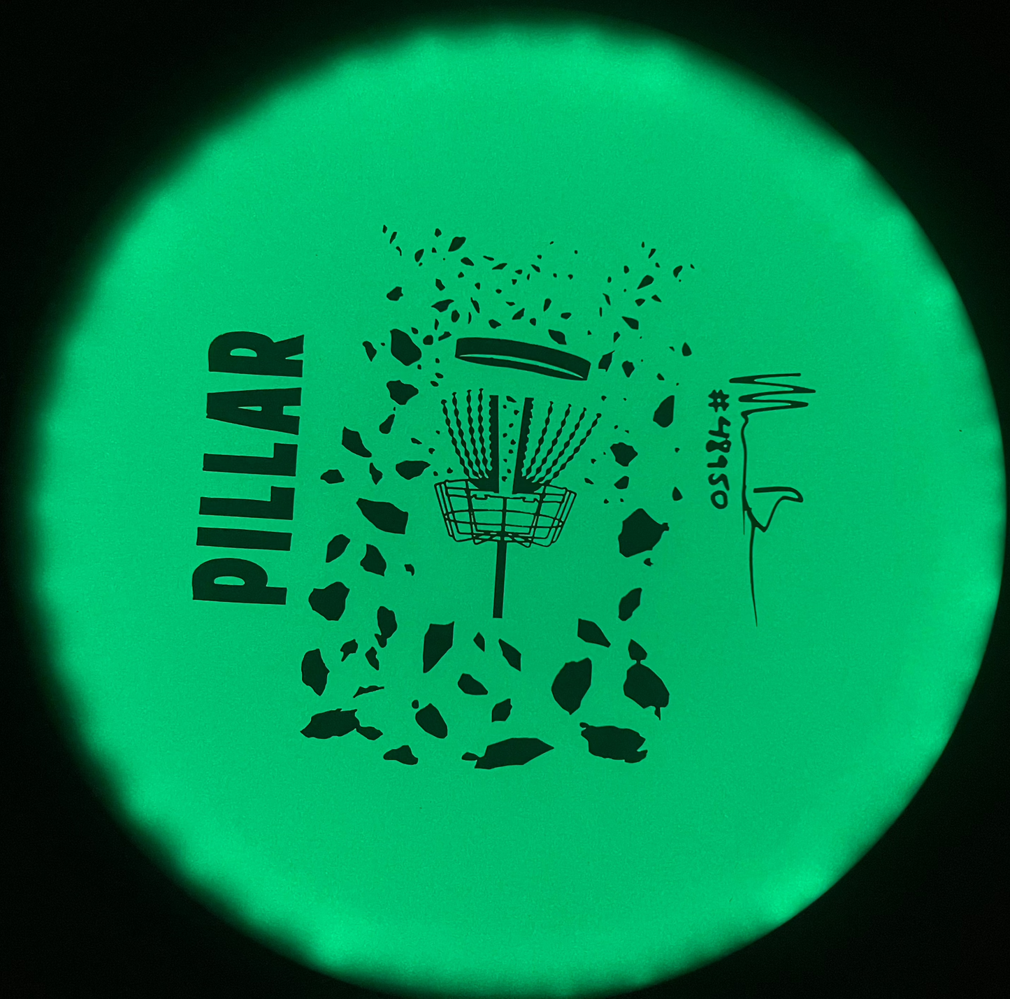 Pillar - Gloasis - Matt Bell Tour Series - Goliath Discs
