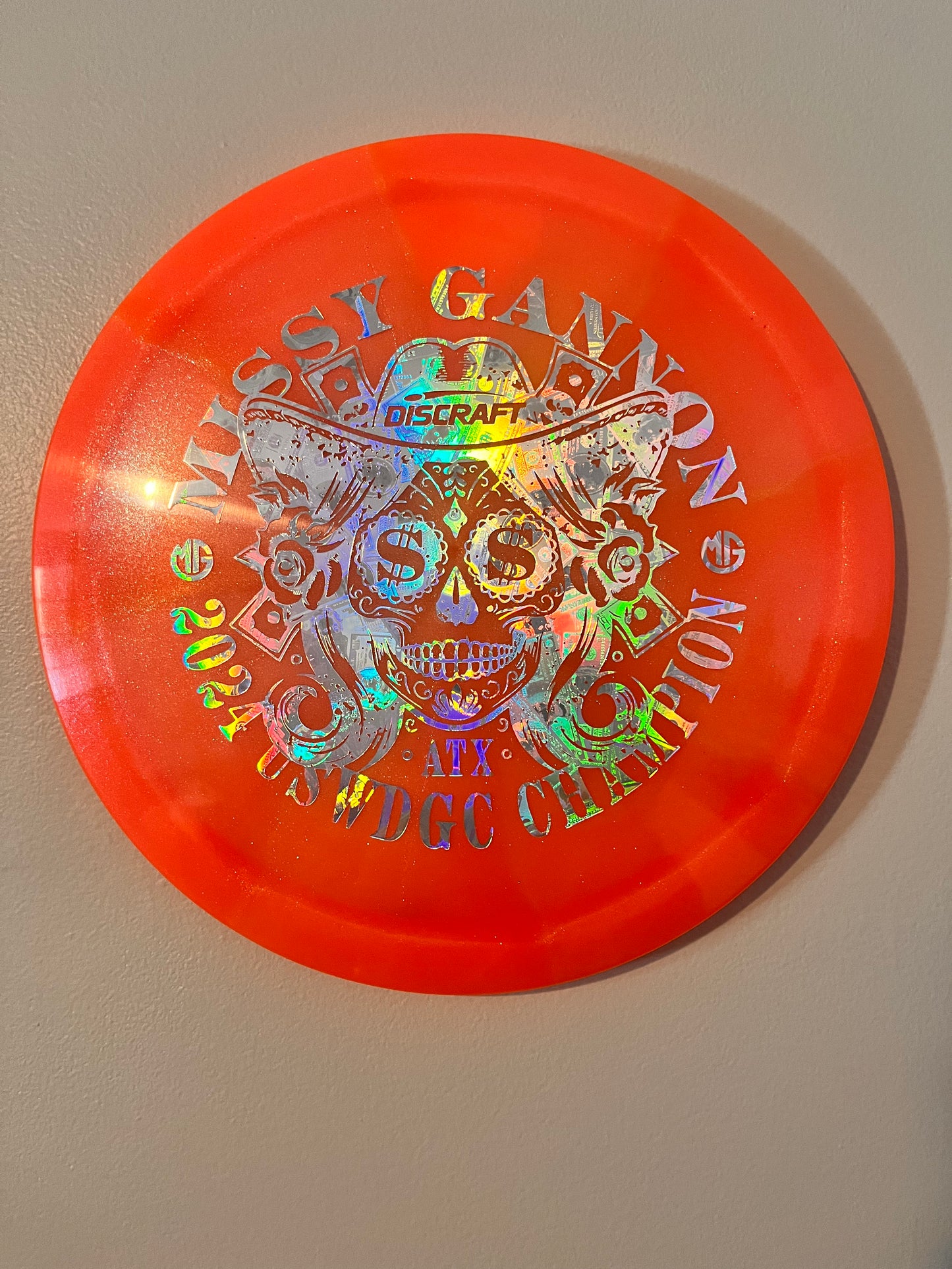 Z-Swirl Undertaker - Missy Gannon USWDGC Commemorative Disc