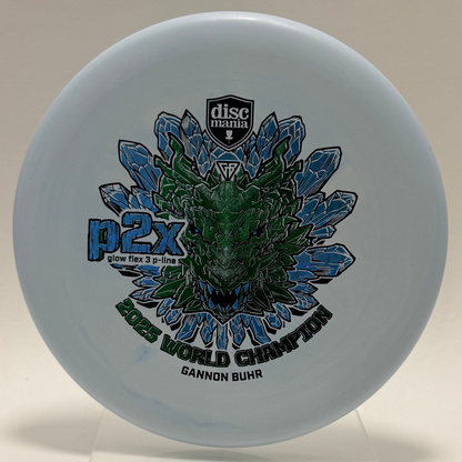 P2X - Glow Flex P-Line - Discmania - Gannan Buhr 2025 World Champion
