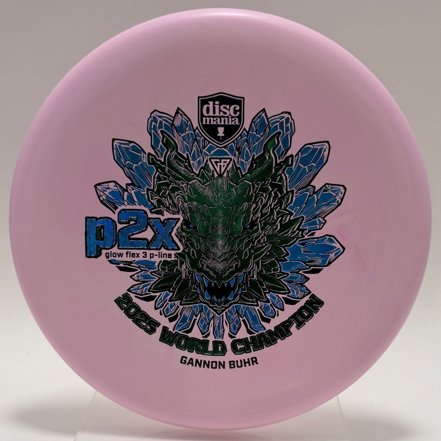 P2X - Glow Flex P-Line - Discmania - Gannan Buhr 2025 World Champion
