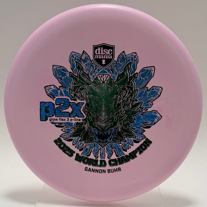 P2X - Glow Flex P-Line - Discmania - Gannan Buhr 2025 World Champion