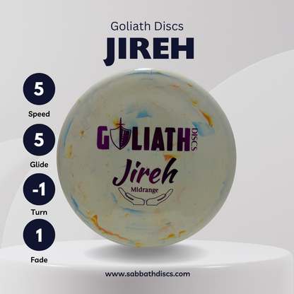 Jireh - Swirly Oasis Plastic - Goliath Discs