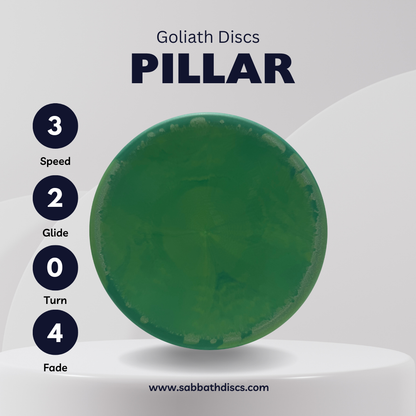 Pillar - OT Suregrip Plastic - Goliath Discs