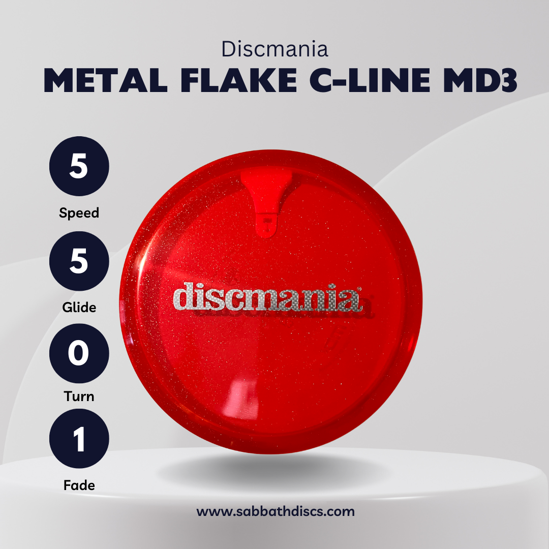 MD3 - Metal Flake - Discmania - Bar Stamp